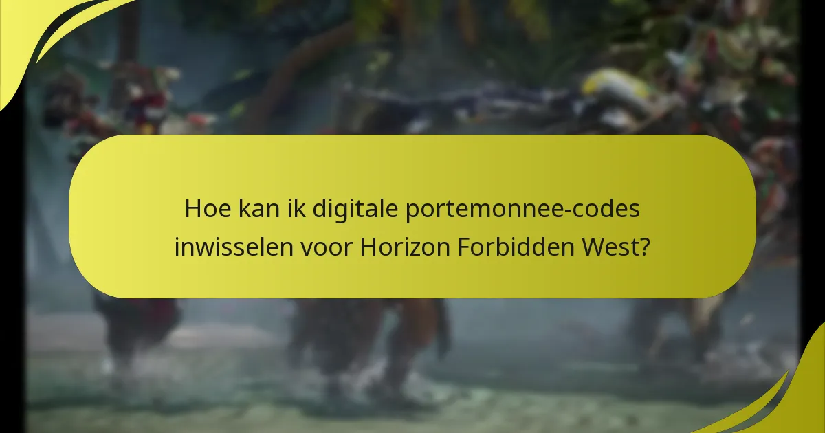 Wat zijn toegangscontroles voor Horizon Forbidden West?